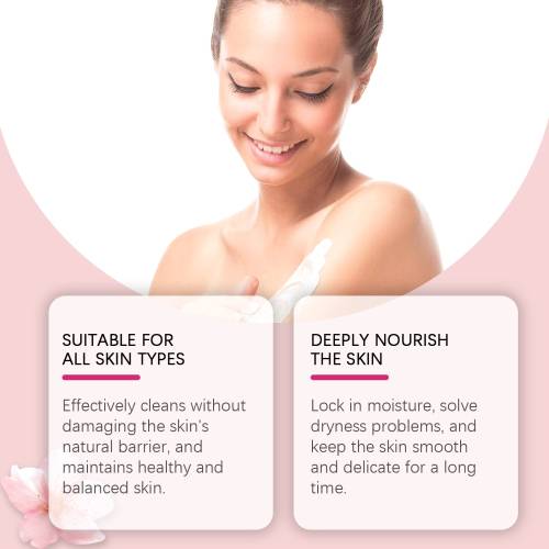 Coffret Soin Corps Cherry Blossom – Eau Nettoyante, Hydratante & Parfumée